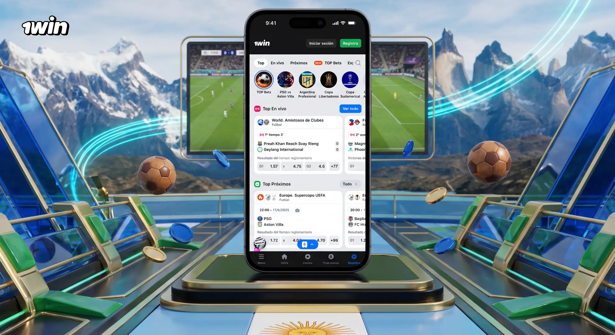 ¿Cómo funcionan las apuestas deportivas de 1win?
